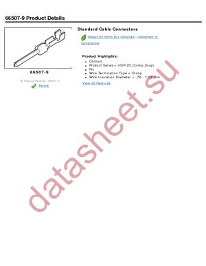 66507-9 datasheet  